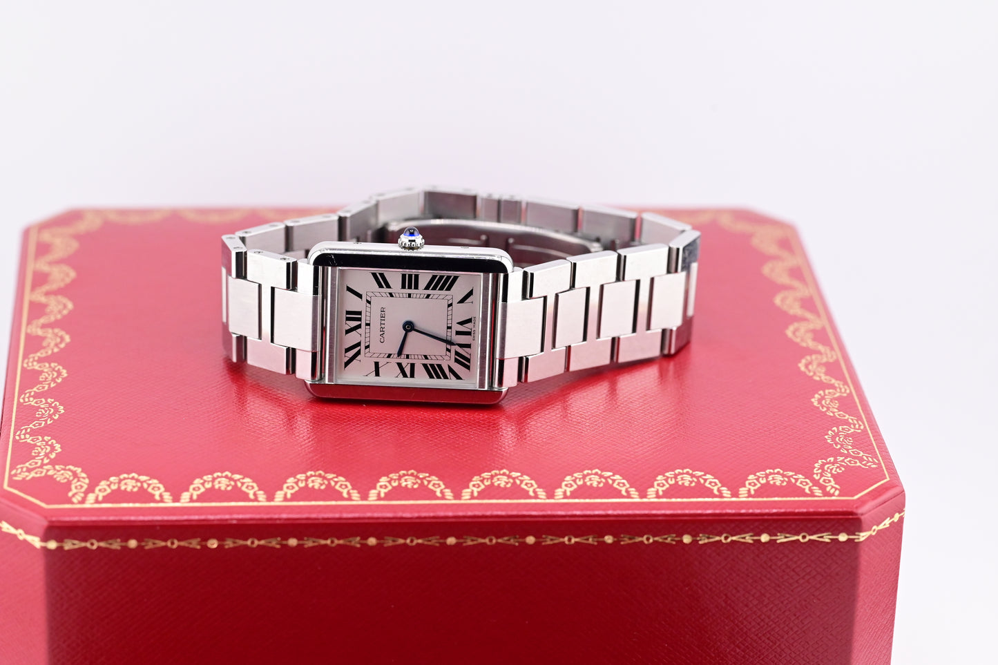 Cartier Tank Solo Silver Unisex Adult Watch - 3169