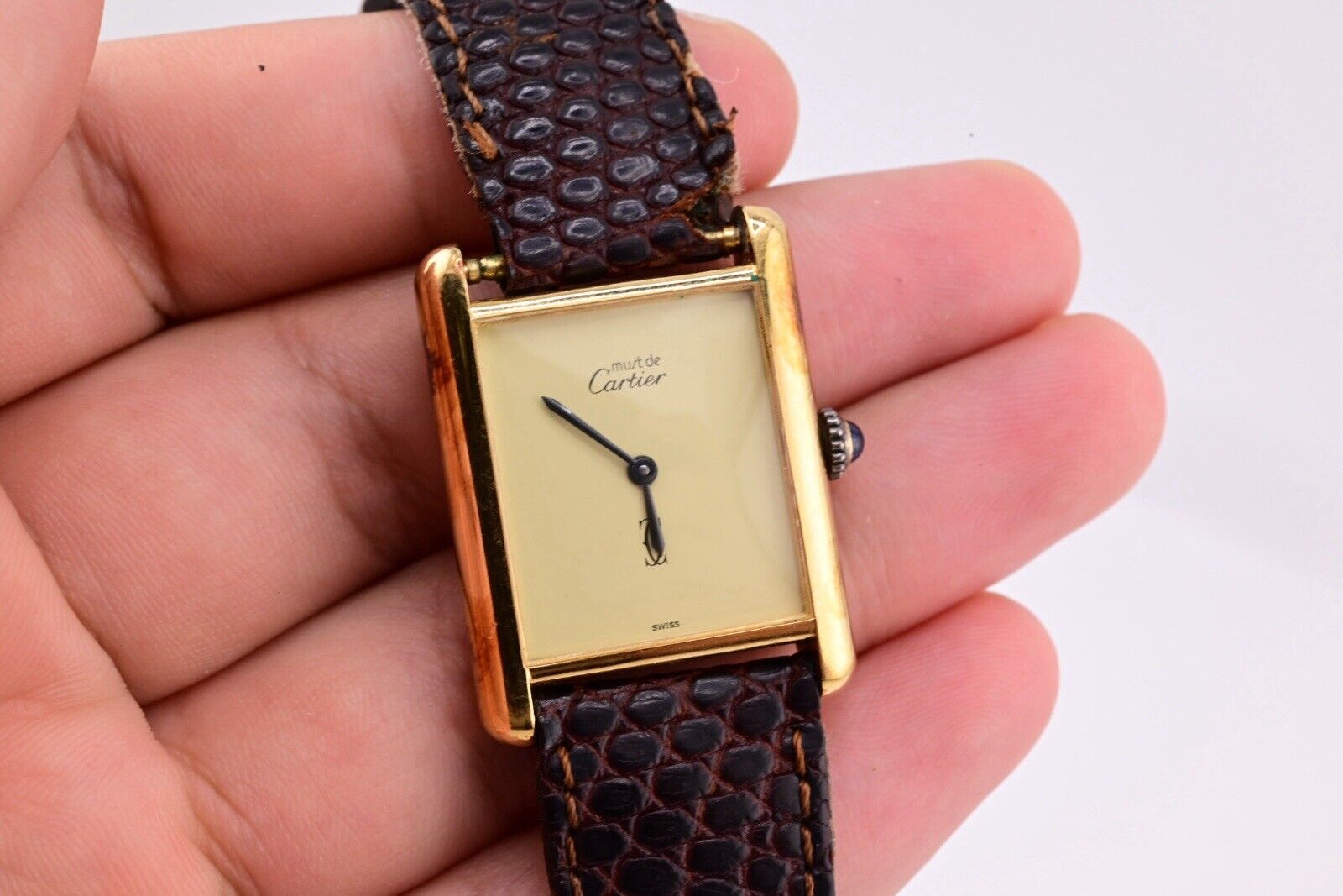 Lovely Cartier Tank De Must In Good Running Condition