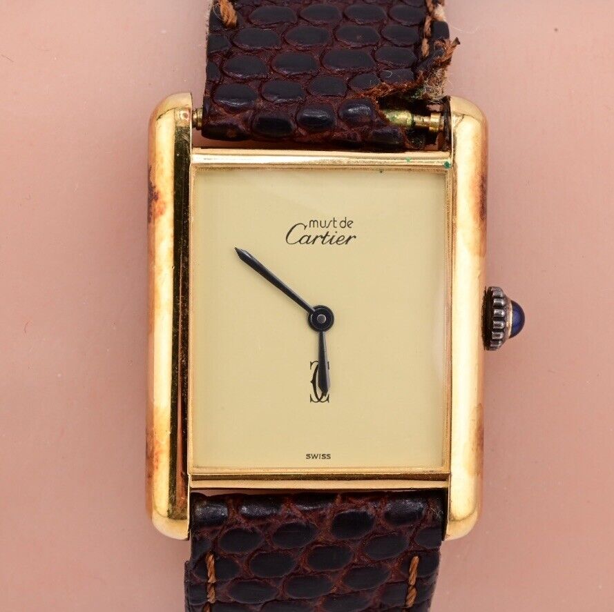 Lovely Cartier Tank De Must In Good Running Condition