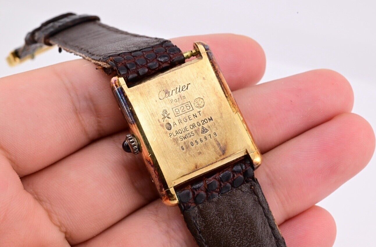 Lovely Cartier Tank De Must In Good Running Condition