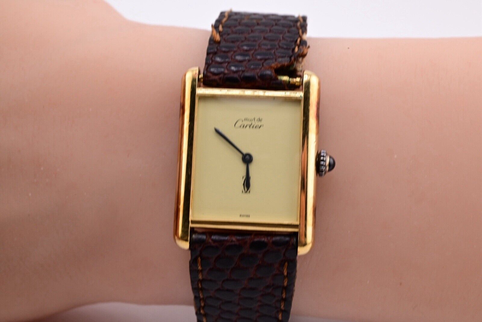 Lovely Cartier Tank De Must In Good Running Condition