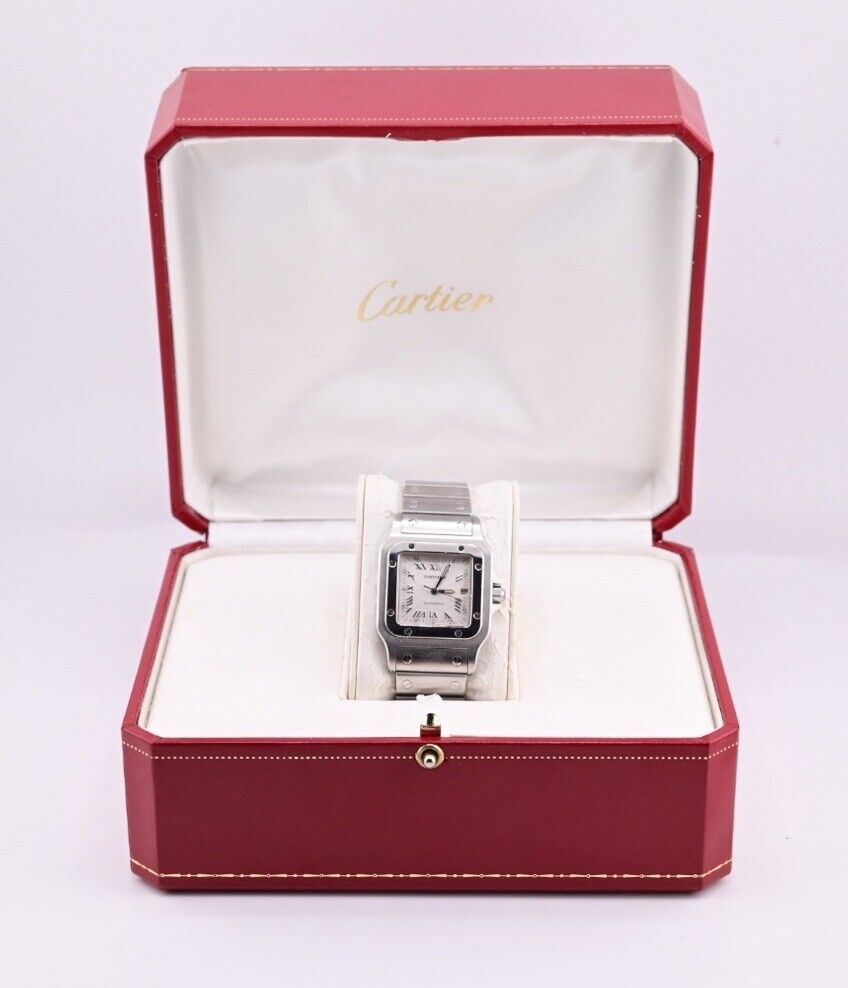 Cartier Santos Automatic Stainless Steel 2319 Watch w/ Box