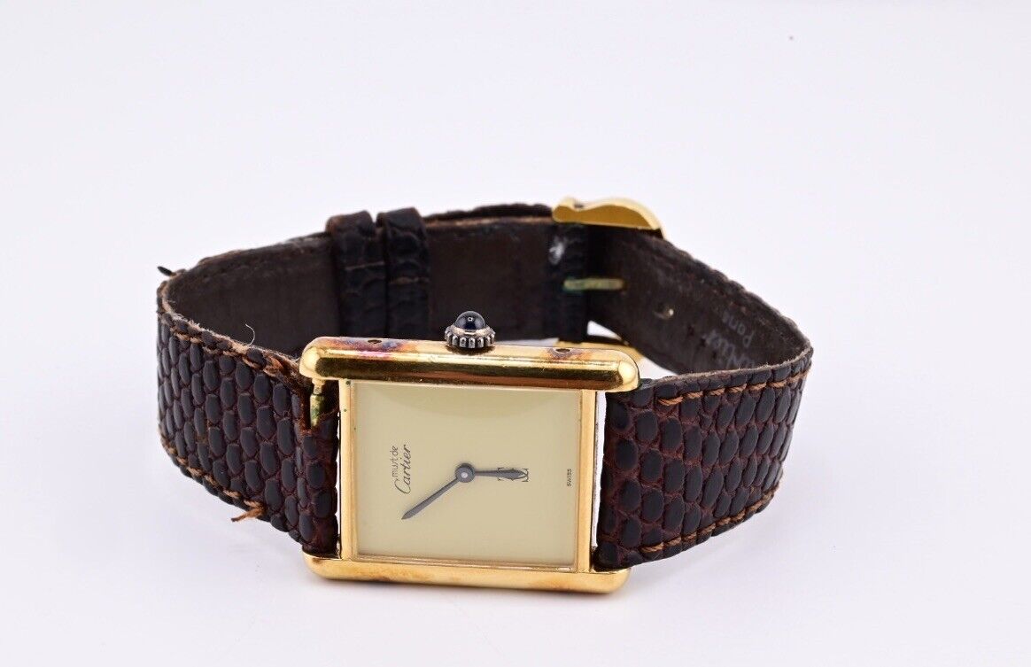 Lovely Cartier Tank De Must In Good Running Condition