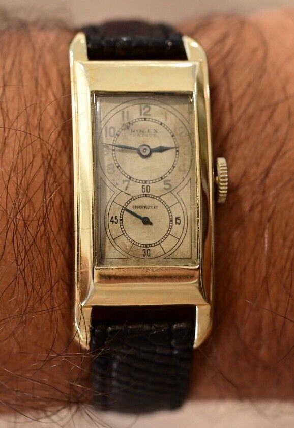 Rare Rolex Prince Doctors Watch Untouched Original Dial