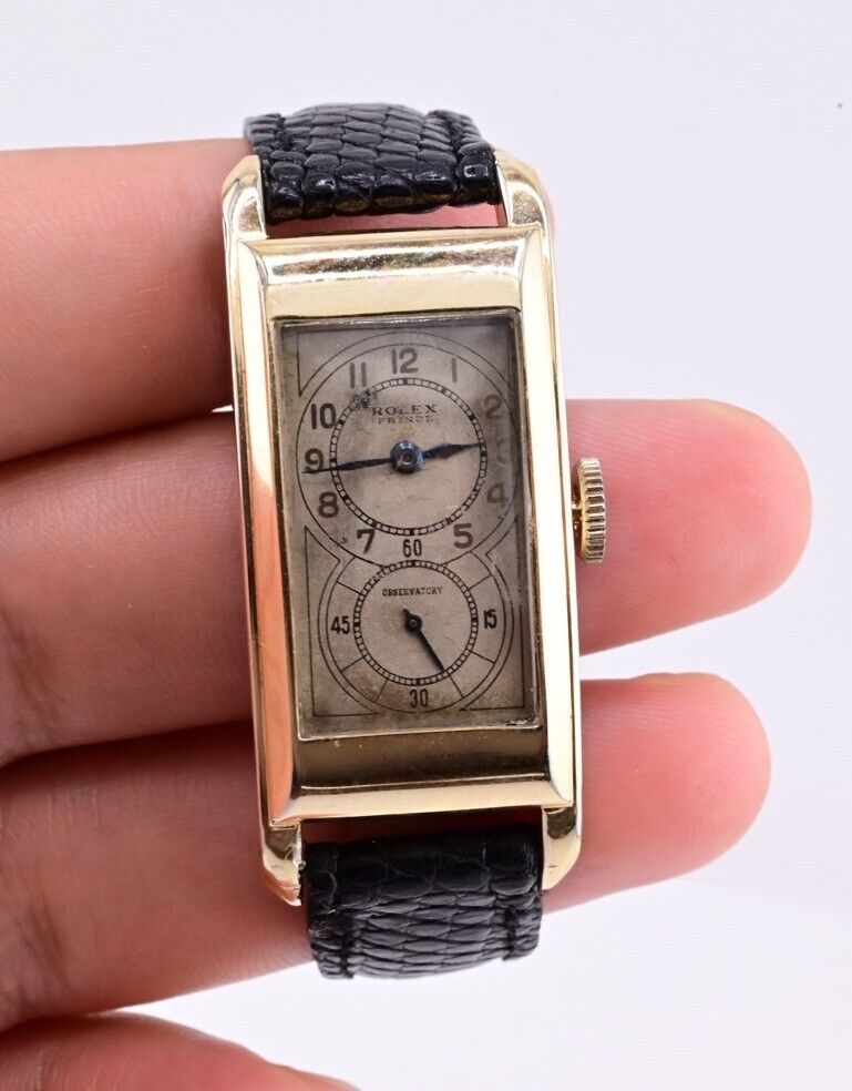 Rare Rolex Prince Doctors Watch Untouched Original Dial