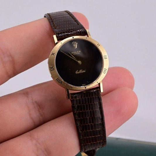 Amazing 14K Rolex Ladies Cellini Wristwatch