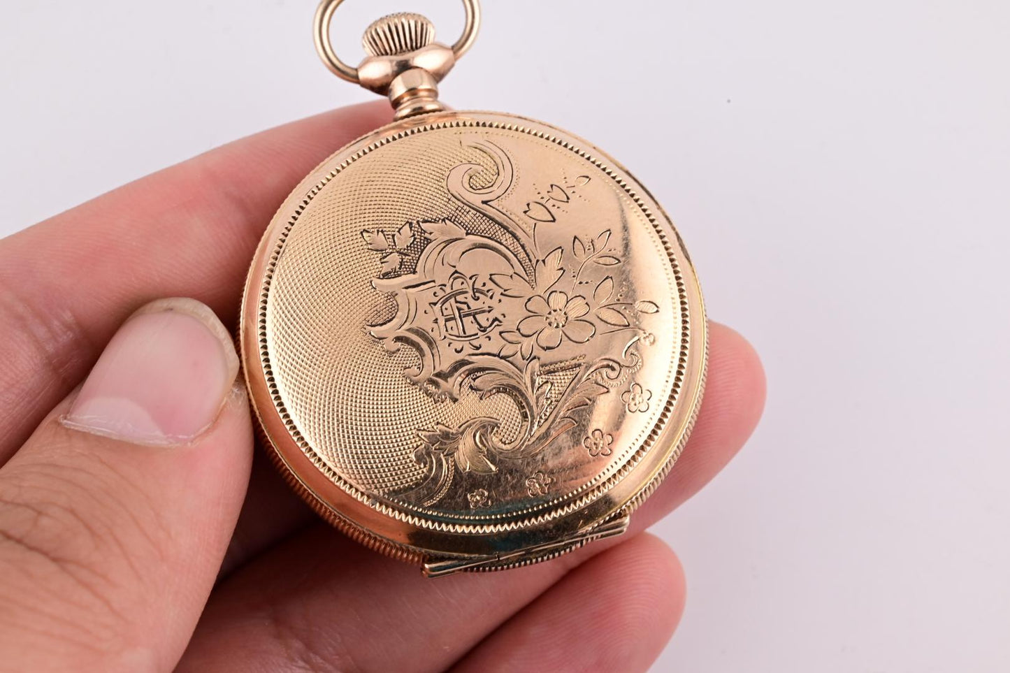 Super Gorgeous Waltham 14K Yellow Gold Pocket Watch 1894 J Grade 59.7 Grams