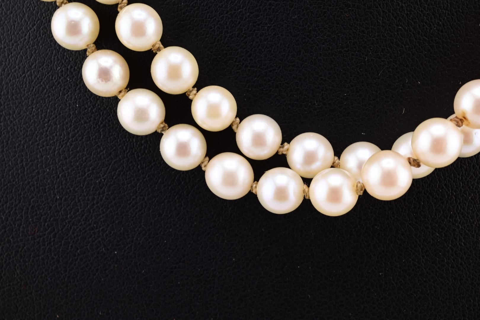 Rare H Stern Pearl Necklace With GIA Report Akoya Pearls