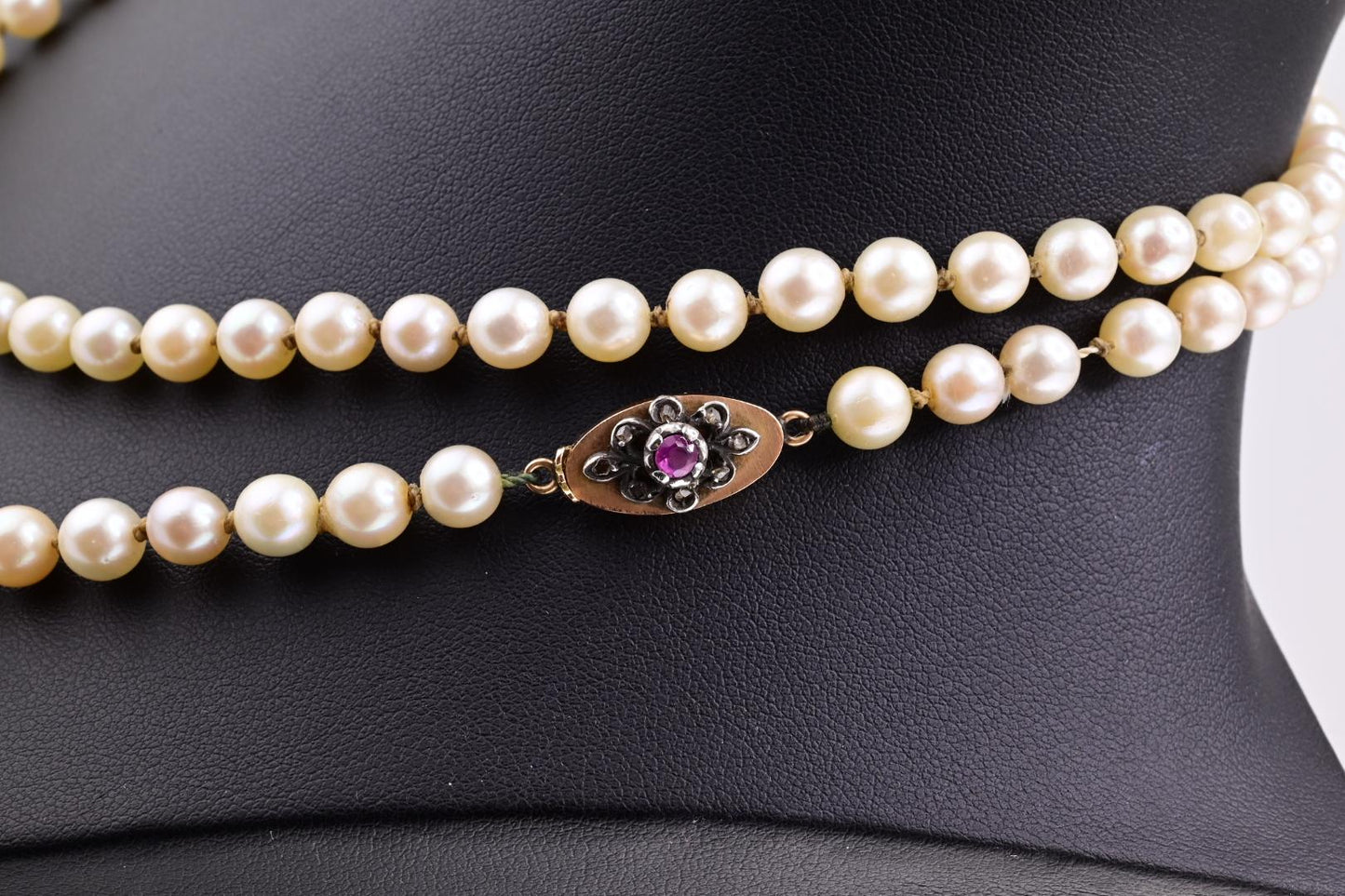 Rare H Stern Pearl Necklace With GIA Report Akoya Pearls