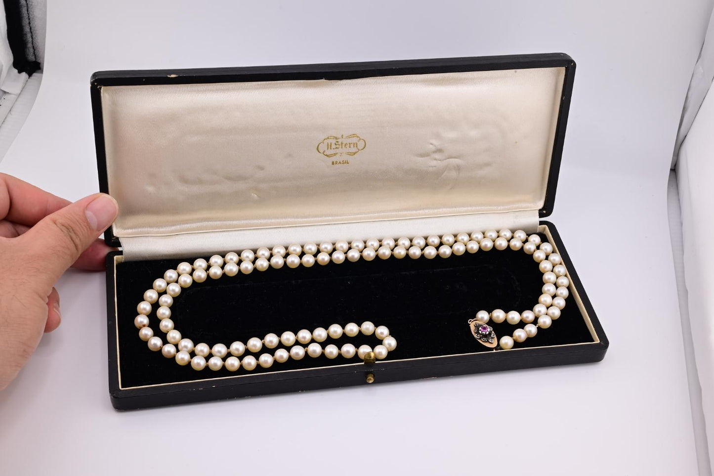 Rare H Stern Pearl Necklace With GIA Report Akoya Pearls